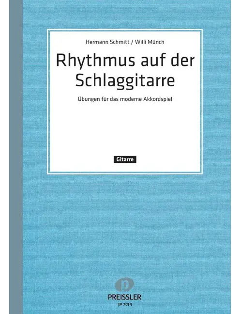 Rhythmus auf der Schlaggitarre